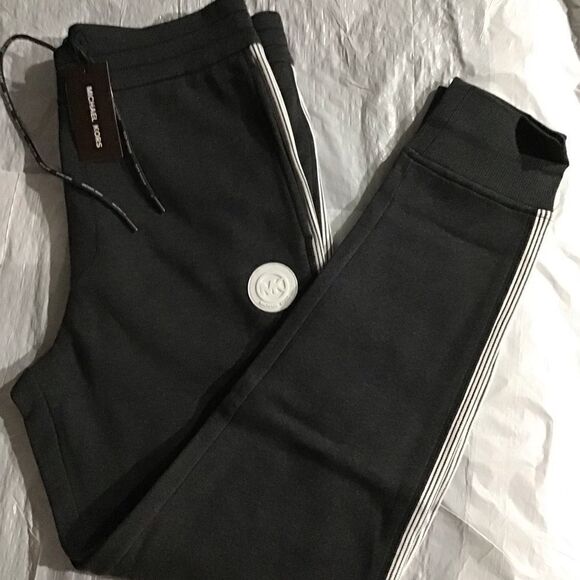 MICHAEL KORS Men's Logo Fleece JOGGERS M - Picture 12 of 14